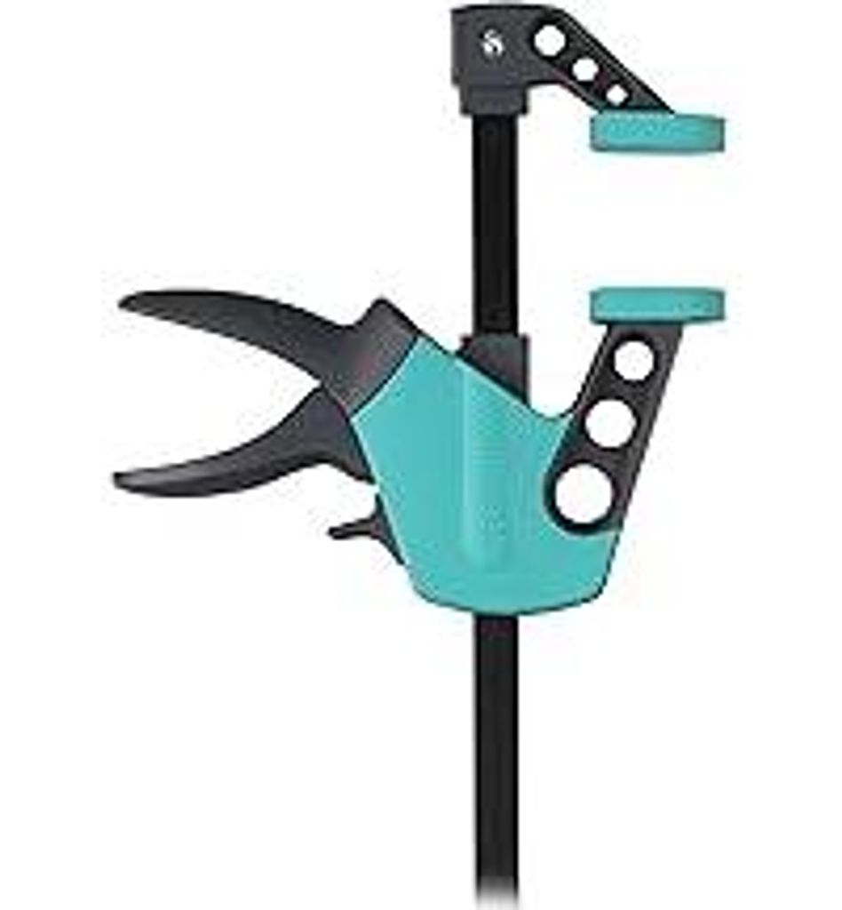 Einhandzwinge Easy 75-150 mm 3020000 / Einfaches Spannen und Lösen der Zwinge mit nur einer Hand - ideal für den Heimwerker/Spannkraft von starke...