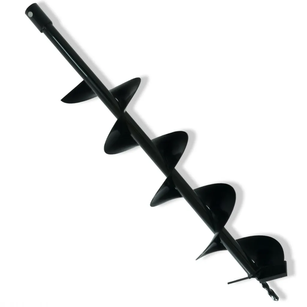 NEMAXX® B150 Testa Trivella Ø150 mm 805 mm acciaio, punta ricambio spirale, attacco perno trasversale incl. coppiglia, EB52, non per trapani