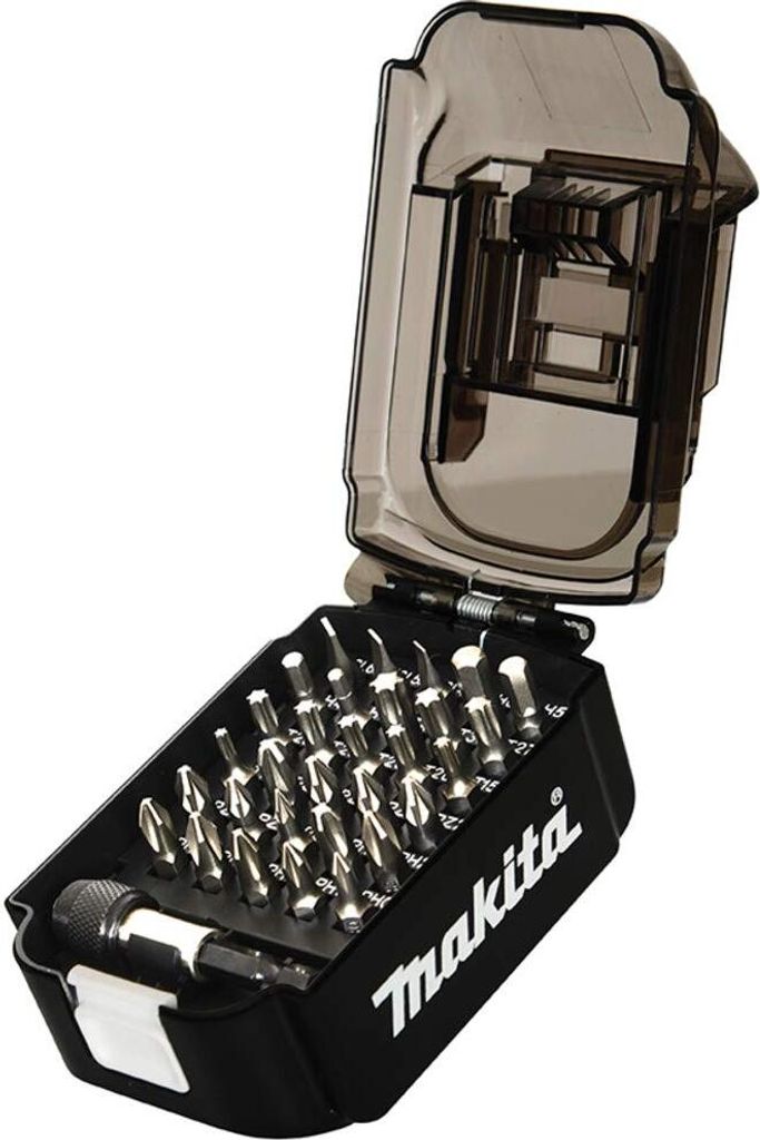 Set van 30 bits MAKITA E-00016 met magnetische bithouder Productafbeelding 