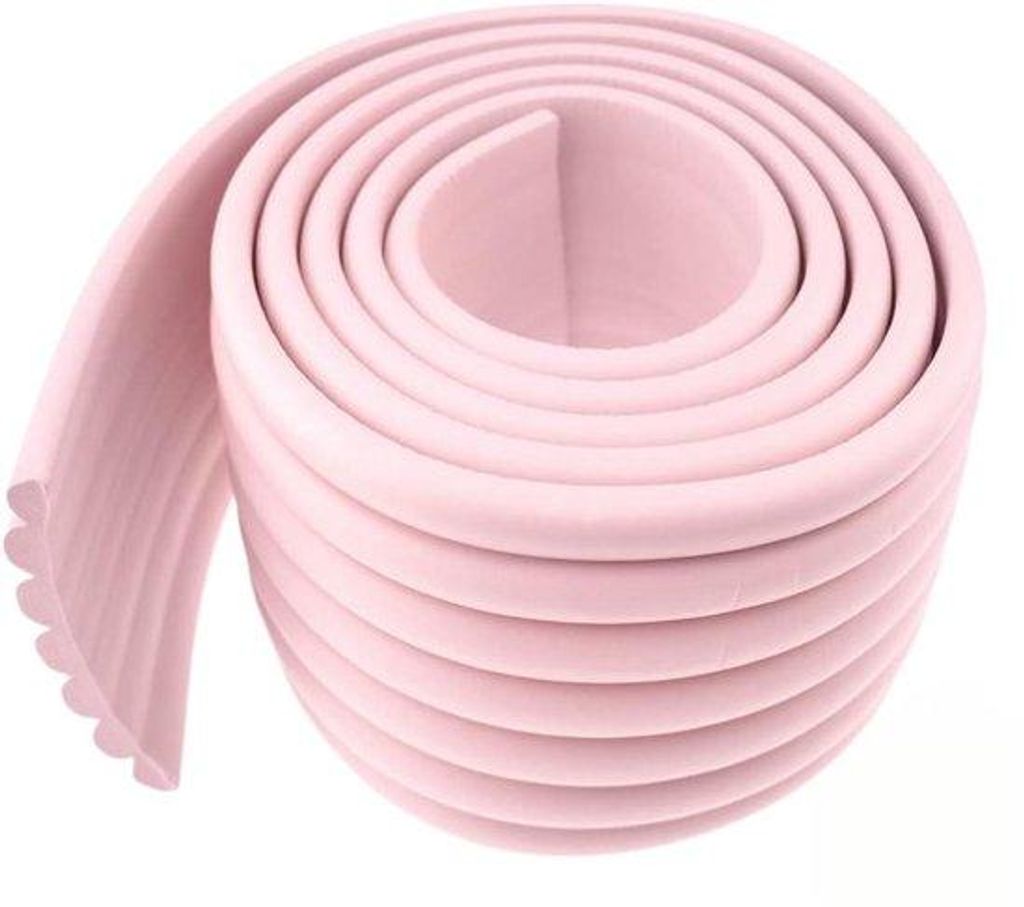 Weiche Schaumrolle, 200cm, rosa, schokbeständig, Baby