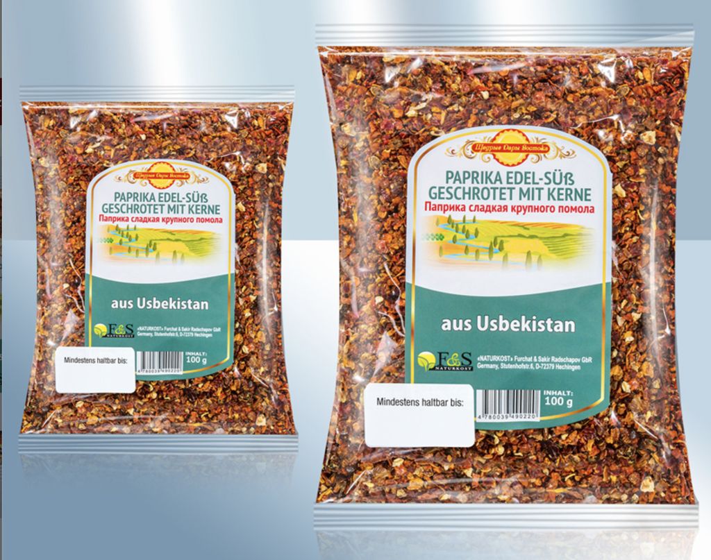 Paprika edelsüß, getrocknet 100g Produktbild 