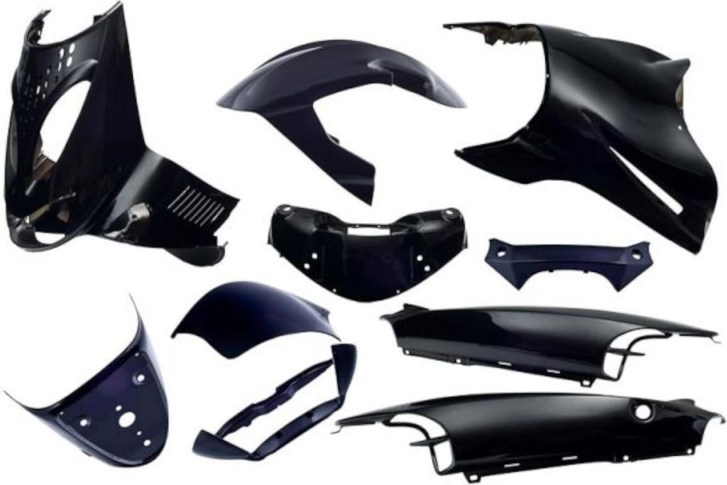 Kit de capuchons Edge | 11 pièces | Noir métallisé | Image du produit 