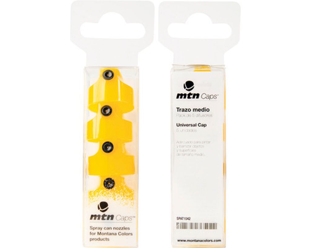 MTN Montana Caps Sprühköpfe Mittel 3 cm breit 5 Stück Produktbild 