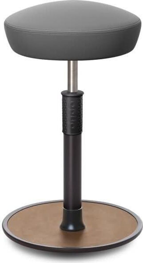 Sitz- Stehhocker Free Tall Hutsitz skai Dynactiv M. 160 Grau schw. /Natur.