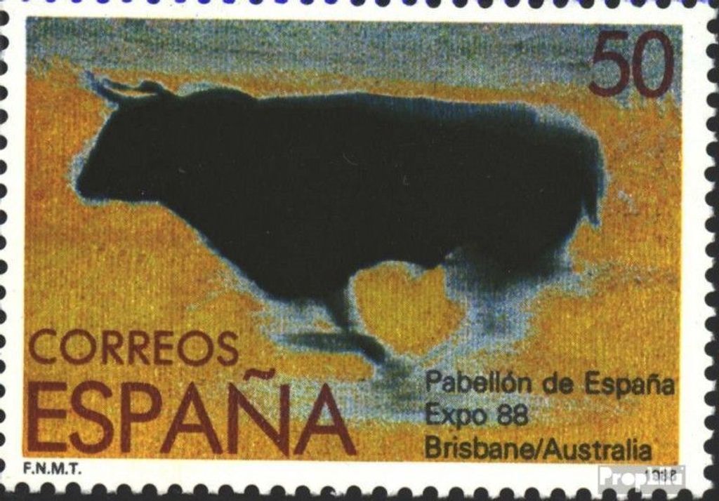 Briefmarken Spanien 1988 Mi 2833 (kompl.Ausg.) postfrisch EXPO88