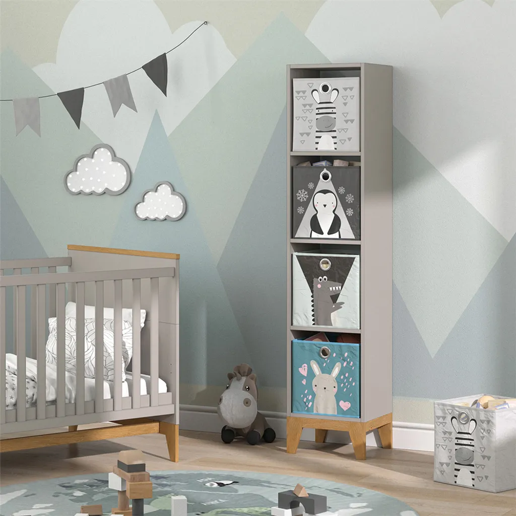 Bibliothèque pour enfant Malia Vitalispa en bois et cachemire 160cm - 2