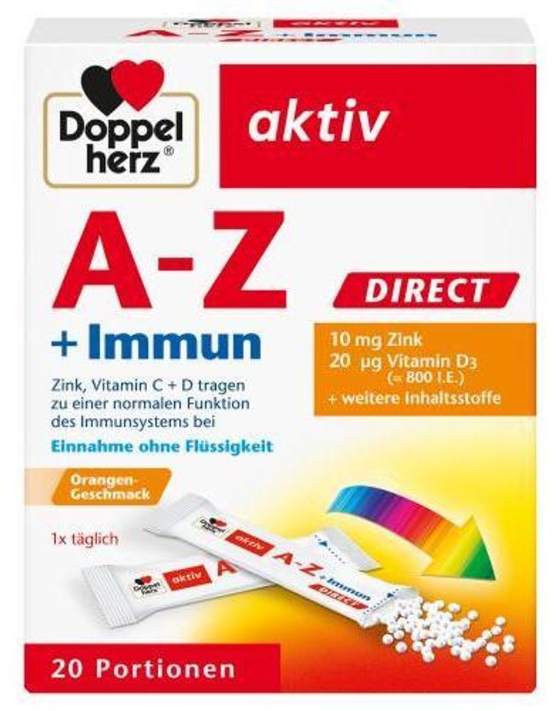 Doppelherz A-Z+Immun Direct Pellets 20 St