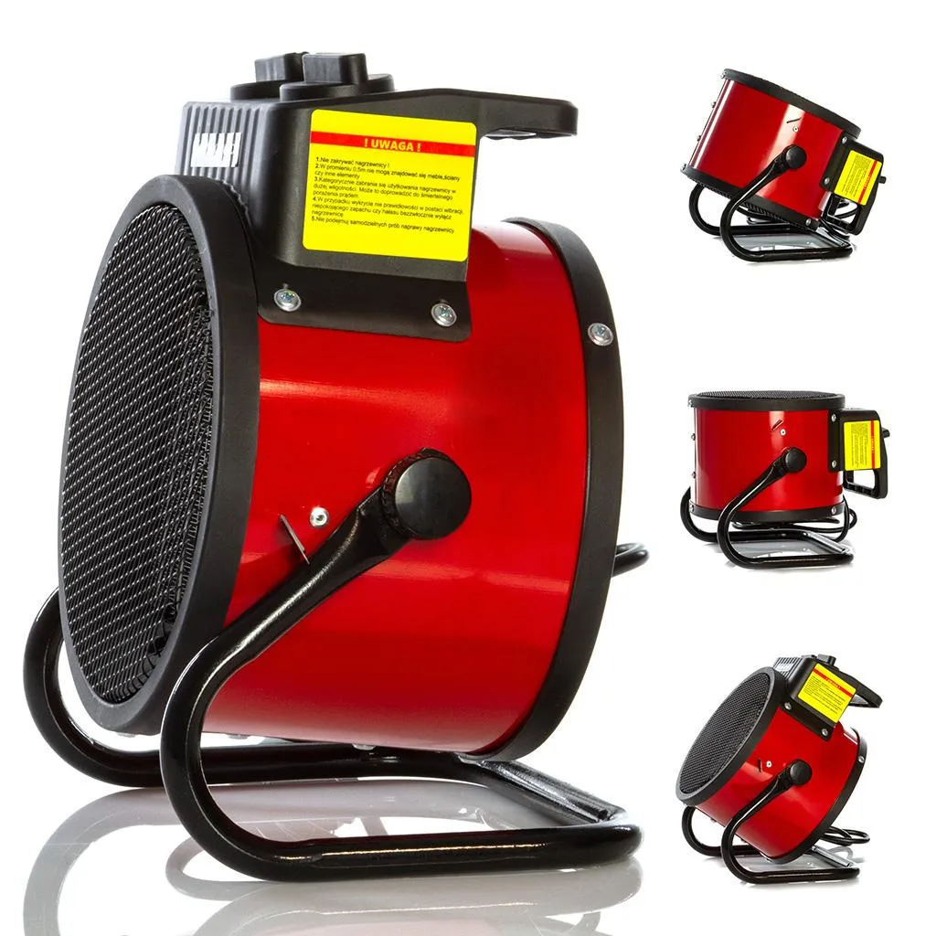 Addio Freddo! Termoventilatore Inclinabile PTC 2000W per Casa e Ufficio