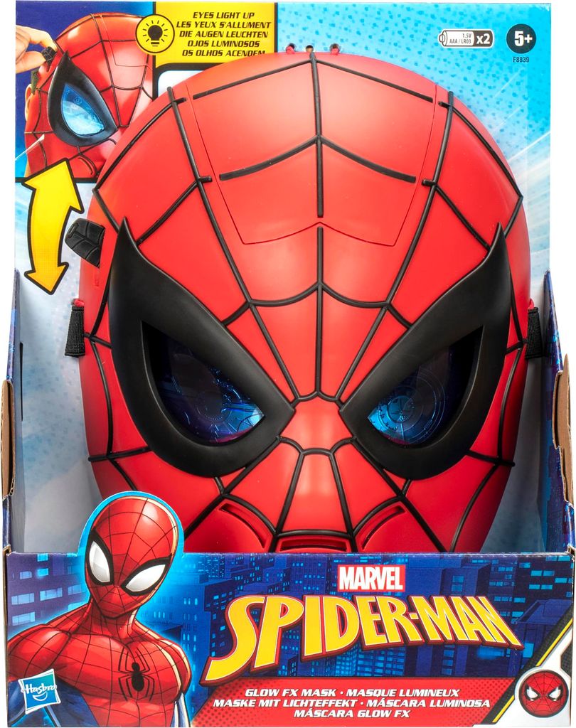 Hasbro Marvel Spider-Man Glow FX Maske