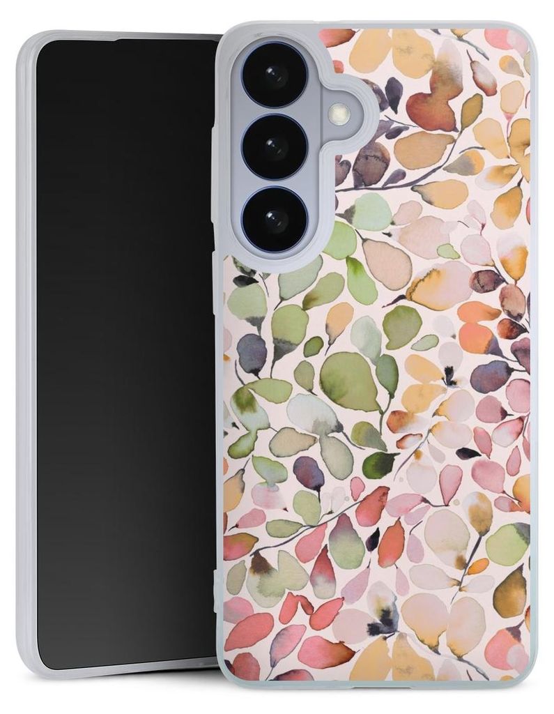 DeinDesign Slim Hülle für Samsung Galaxy S26 Silikon Case Ultra Dünn Handyhülle Muster Pattern Eukalyptus