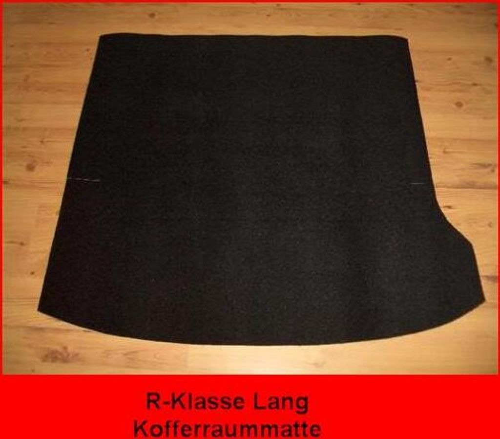 Kofferraummatte Teppich passend für Mercedes W251 R-Klasse lang 251