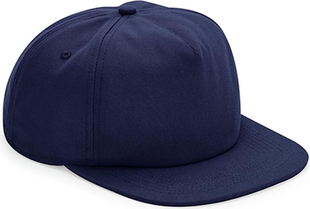 Beechfield B64N | Organic Baumwolle Unstructured 5 Panel Cap - Farbe: Oxford Navy - Größe: One Size