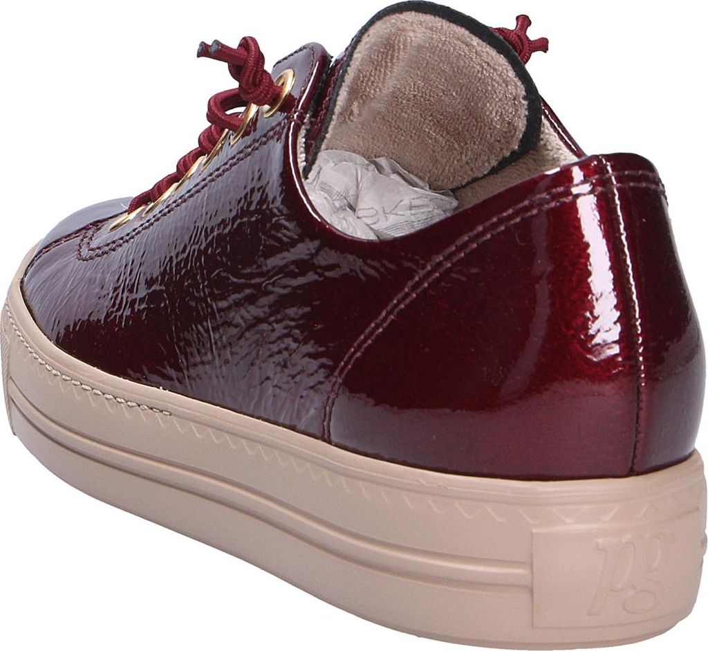 Paul Green Damen Sneaker rot Größe EUR 39 Produktbild 