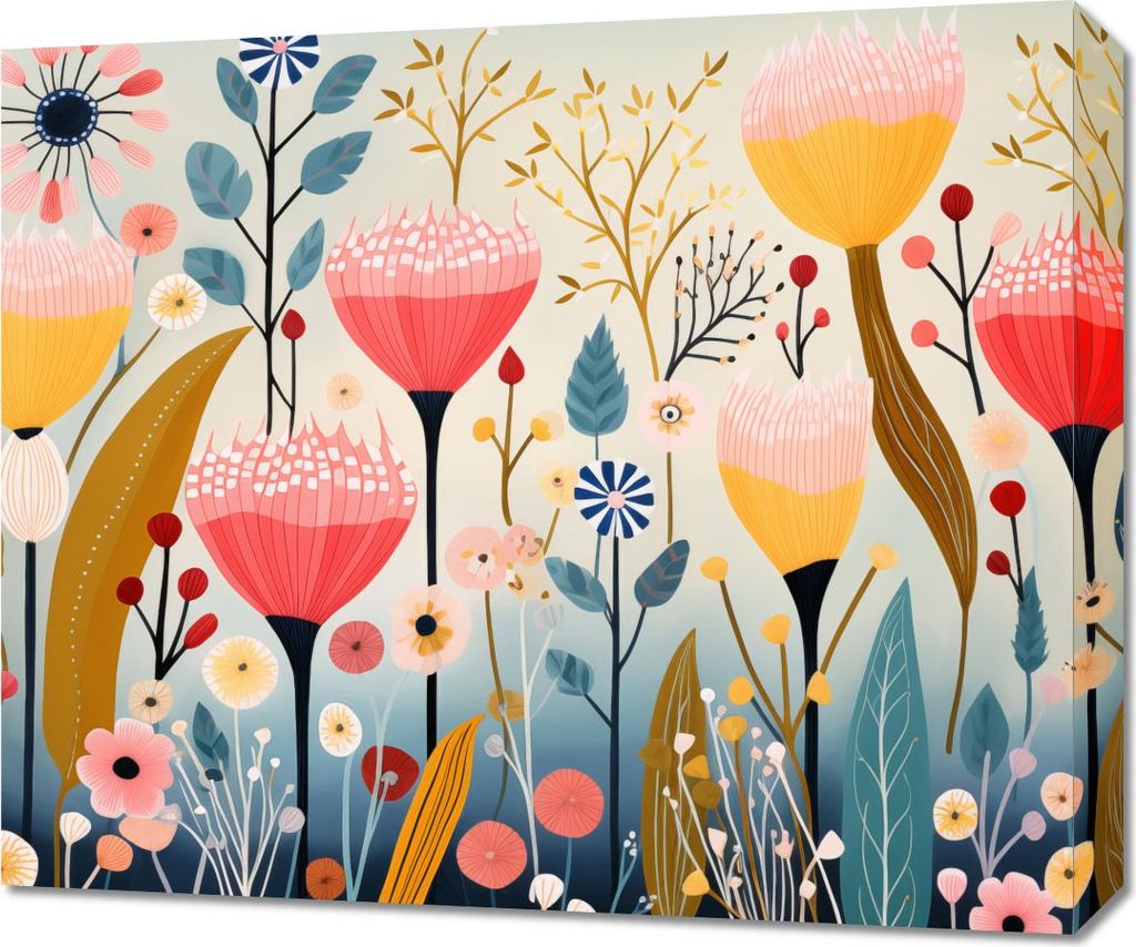 Bild 60x50cm Traumgarten