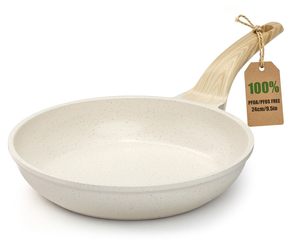 Poêle YASHE 24 cm blanche, 1,25 L, antiadhésive et Image du produit 