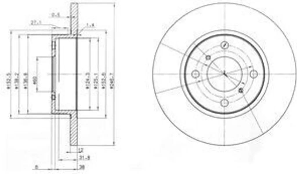 Disques frein avant Agila A : finit le freinage bruyant, Dr!ve+ DP1010.11.0187