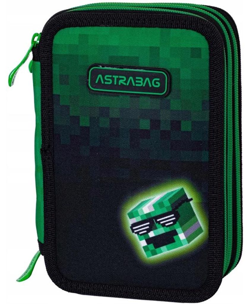 Dreifach-Faltmäppchen mit Nachfüllpackung AstraBAG PIXEL Produktbild 