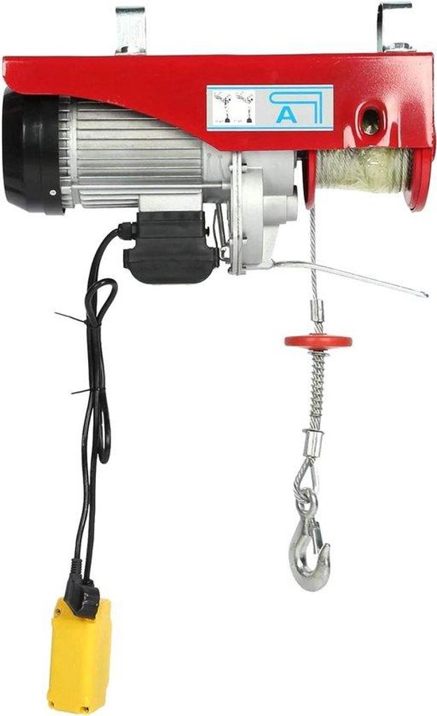 Elektrische takel 1800W mit 18M Stahlseil für Fabriken und Lagerhäuser 500-1000KG EU 220V