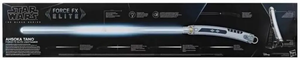 Sabre Laser Ahsoka Tano Réaliste : la Finition Black Series Force FX - 3
