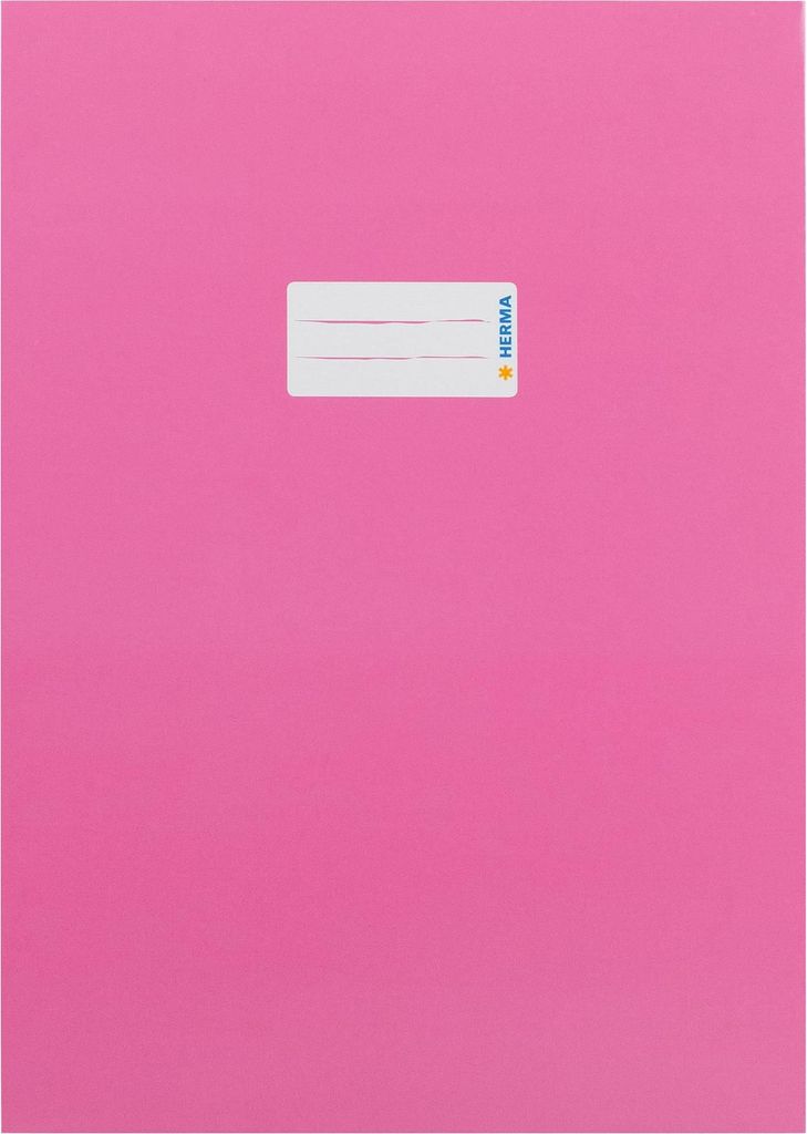 Protège-cahier HERMA en carton DIN A4 rose Image du produit 