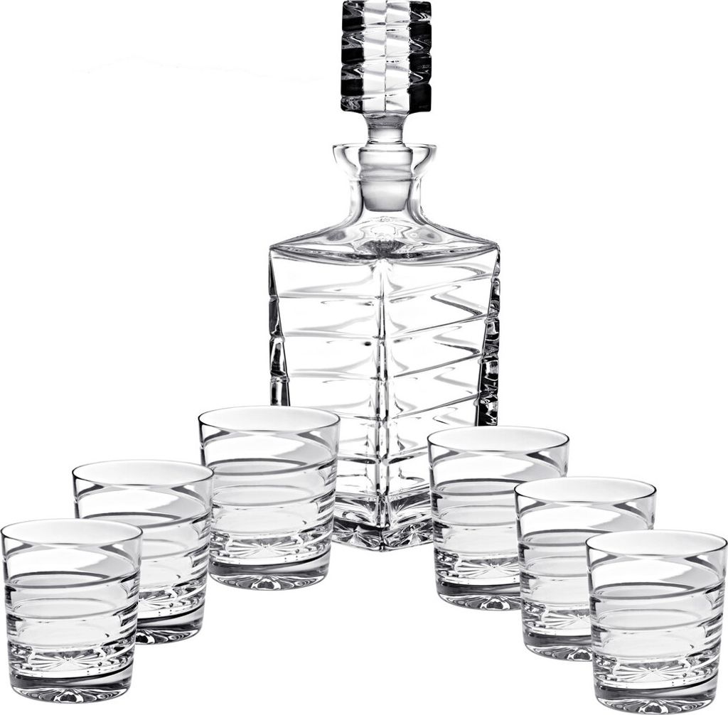 Whiskyset Spirale 7 tlg.