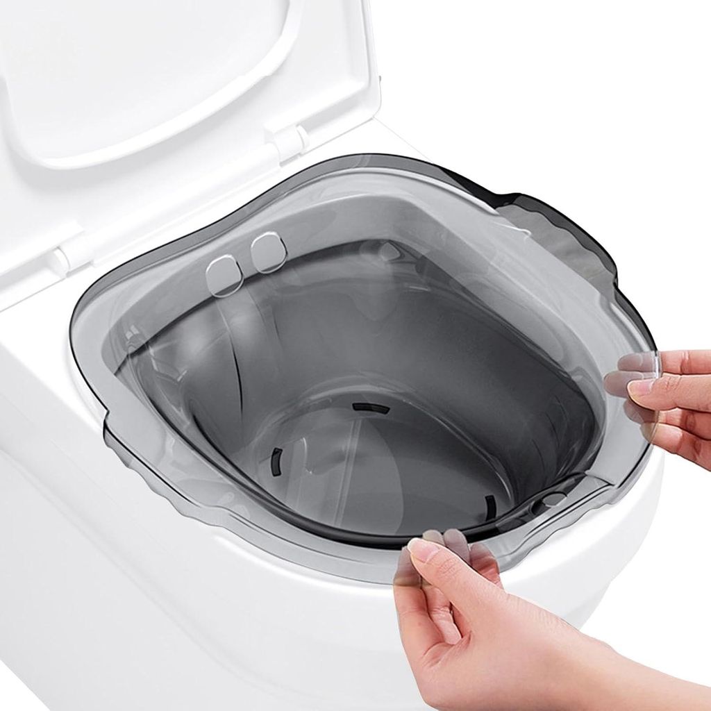 Sitzbadewanne, Sitzbad für Hämorrhoiden, Ergonomisches Produktbild 