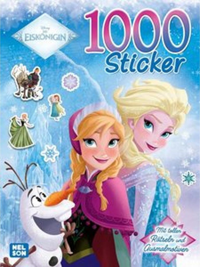Carlsen Disney Die Eiskönigin: 1000 Sticker Produktbild 