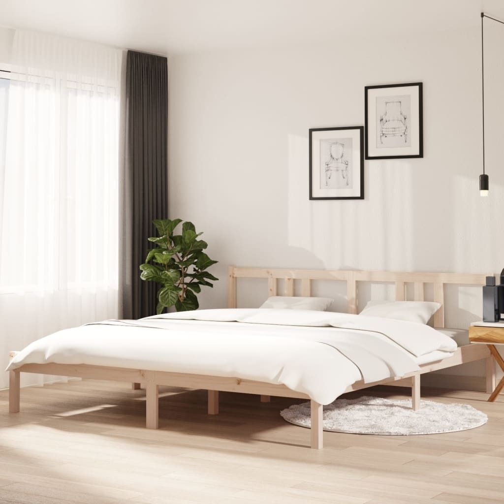 Maison Exclusive - Massivholzbett 180x200 cm