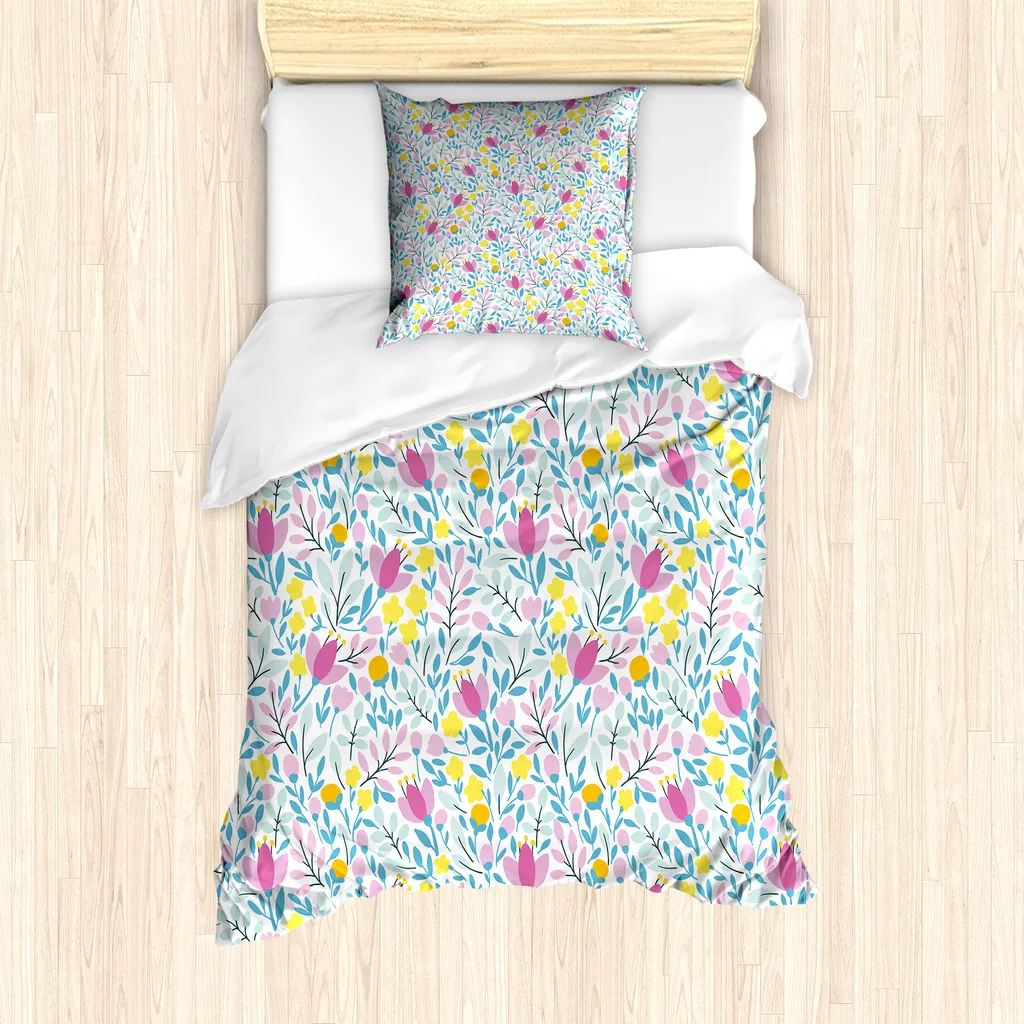 Coperte Antiacaro ABAKUHAUS 135x200 | Set Letto Singolo