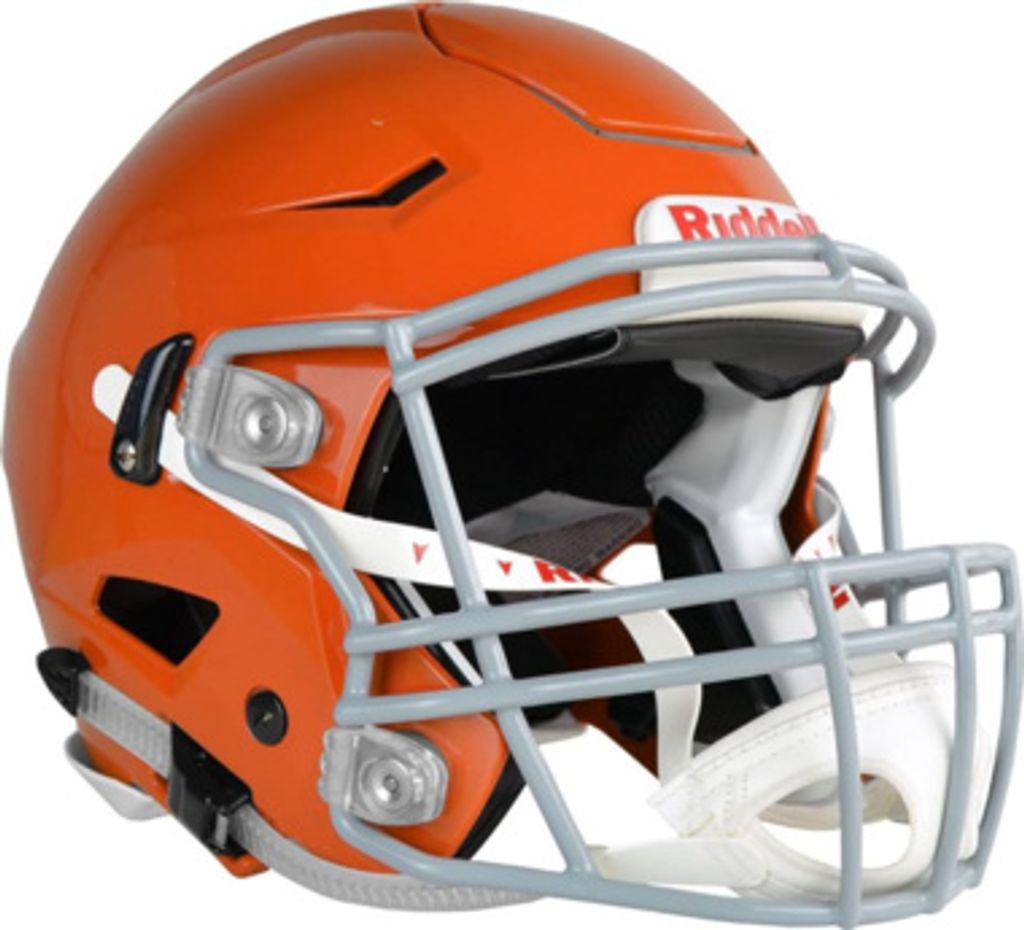 Riddell SPEEDFLEX Erwachsene American Football Helm | Farbe: Orange Größe: M