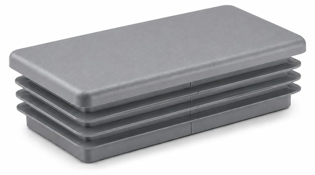 LogistSystem Lamellenstopfen 60x80 mm für Rechteckrohre | Produktbild 