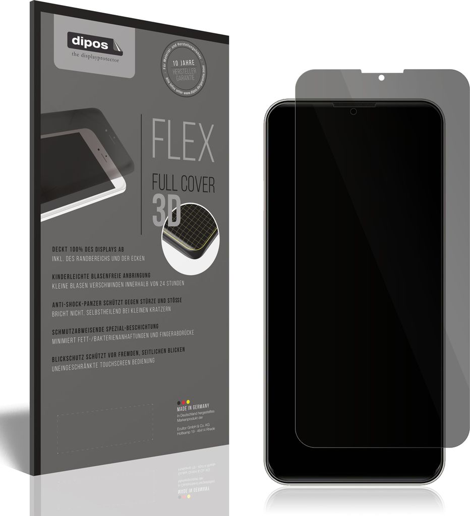 Full Cover Privacy Blickschutzfolie für I Kall Z19 Pro Ultra Folie Anti-Shock