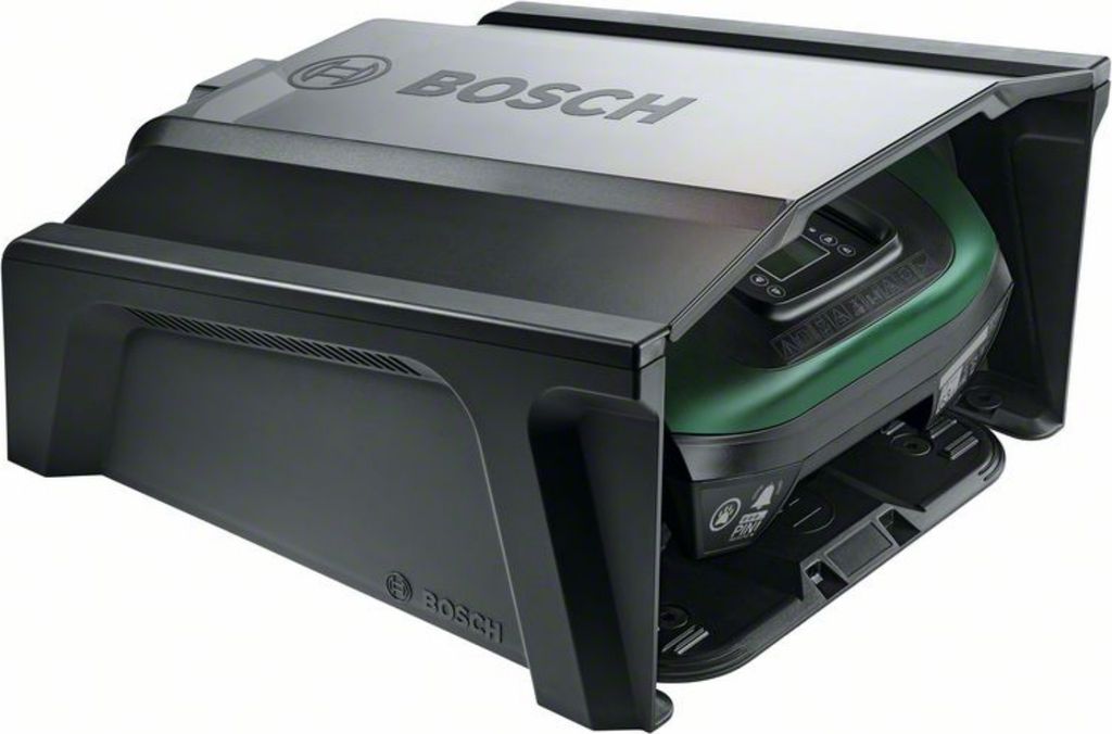 Bosch Indego Garage fÃ1/4r Rasenmähroboter Produktbild 