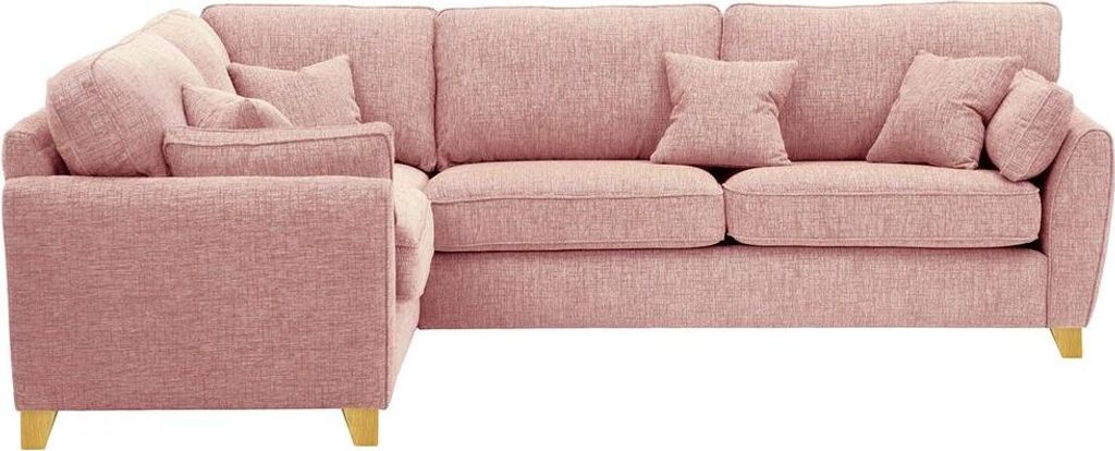SLF24 - Großes linksseitiges Ecksofa James - Vitolini 336-1036 - Blush Pink