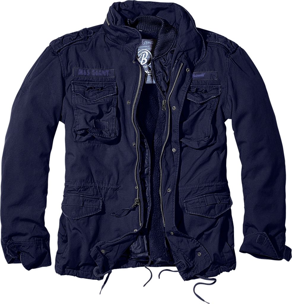 Brandit M-65 Giant Jacke, dunkelblau, 4XL