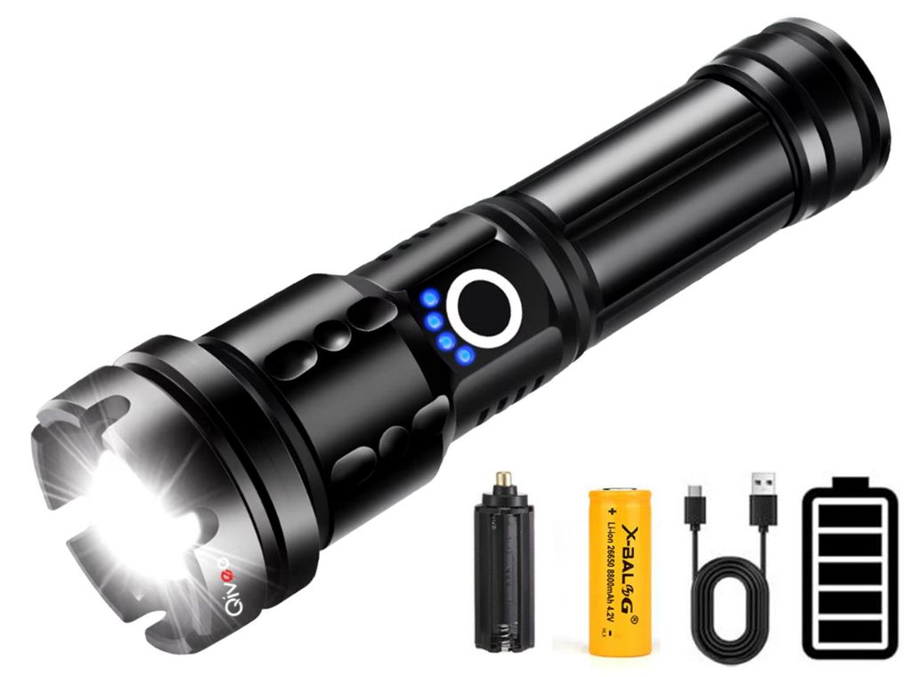 LED Taschenlampe Polizei Swat Cree Zoom 500 Meter Produktbild 