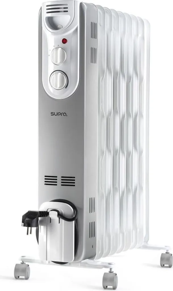 Radiateur bain d'huile électrique ORSO 2000W - Chaleur douce et inertie