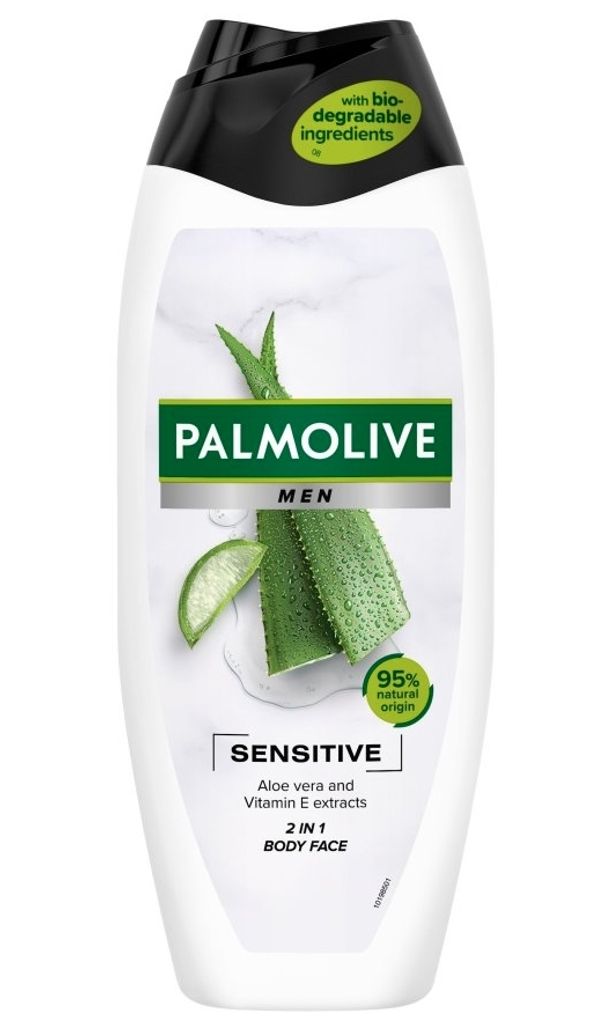 Palmolive Uomo, Gel, Sensitive, 500 ml Immagine del prodotto 