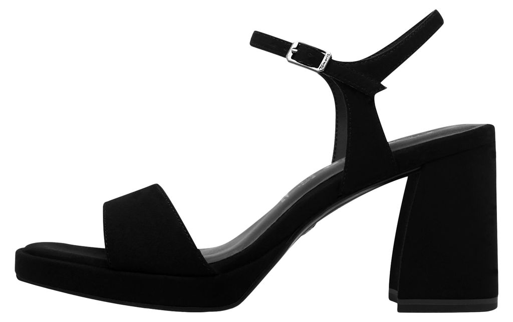 Ledersandalen mit Absatz