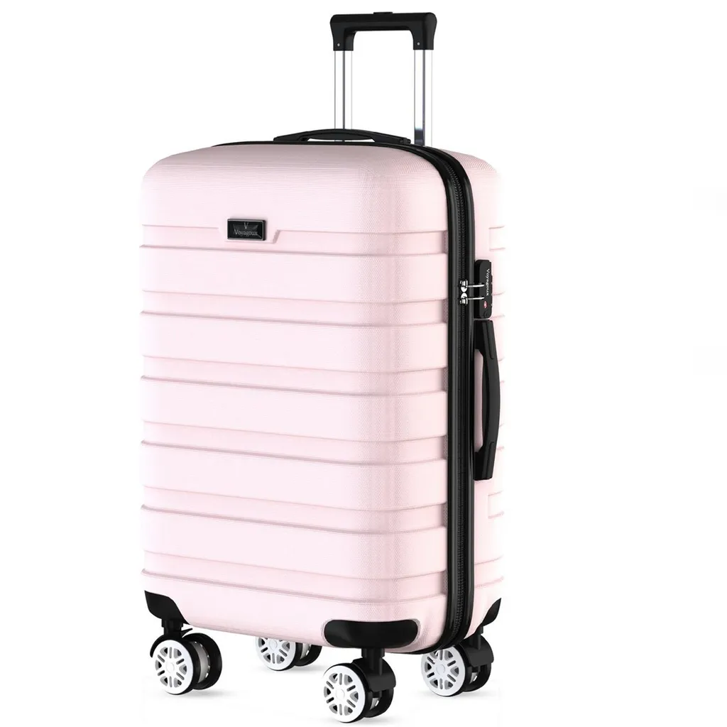 Valigia Voyagoux® REVELATION Rosa Chiaro 71L: Il Must-Have per Viaggi
