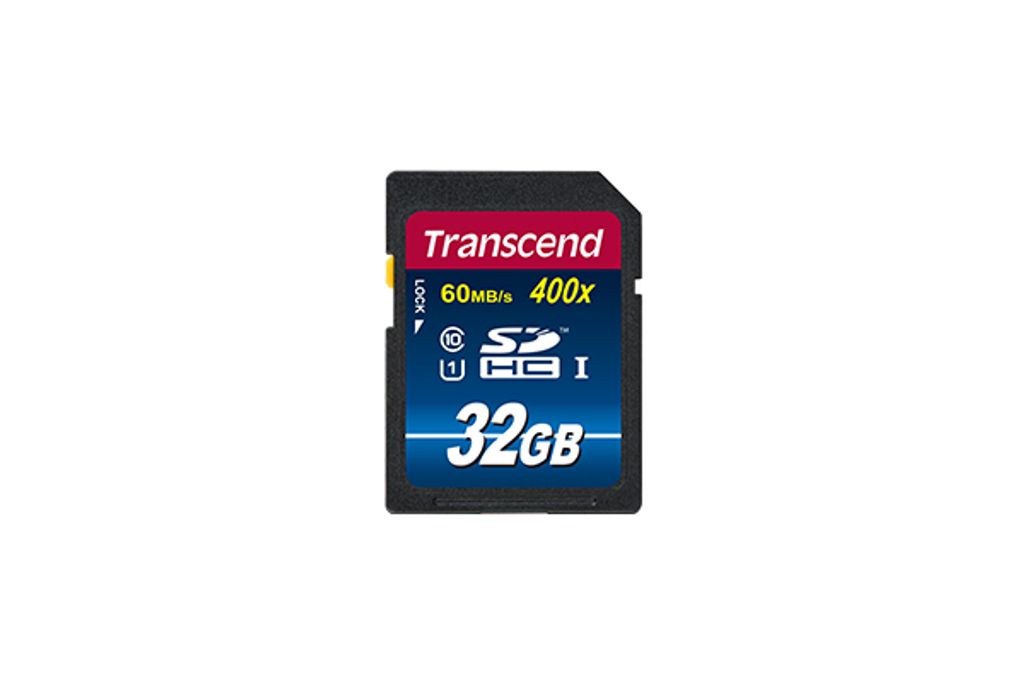 Transcend 32GB SDHC Class 10 UHS-I, 32 GB, SDHC, Klasse 10, NAND, 90 MB/s, Class 1 (U1)