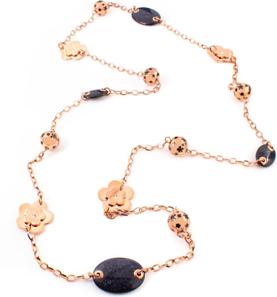 Damenhalskette Folli Follie 3N0T044RM 55 cm