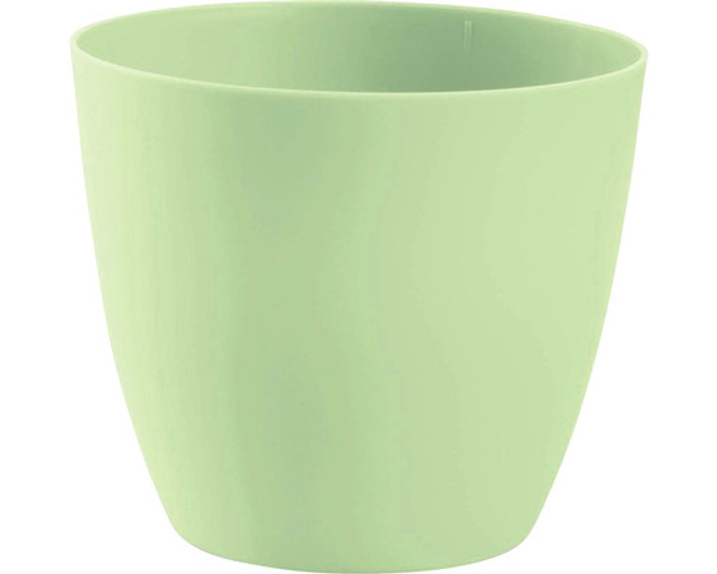 Obal na kvetináč plastový Ella Ø 25 cm matný pistáciový Obrázok produktu 