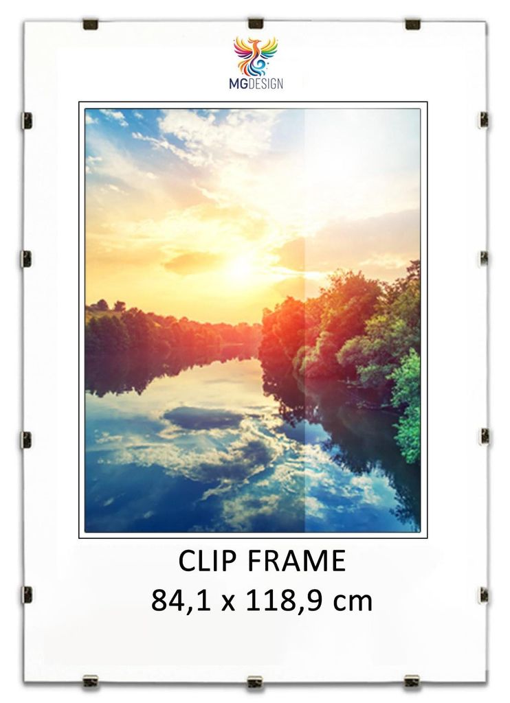 MG Design, rámik na obrázky A0, 84,1 x 118,9 cm – rámik bez Obrázok produktu 