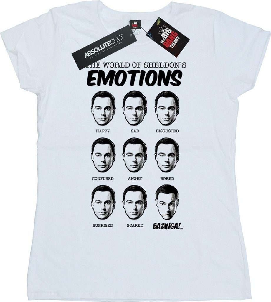 The Big Bang Theory - T-Shirt für Damen BI9654 (XL) (Weiß)