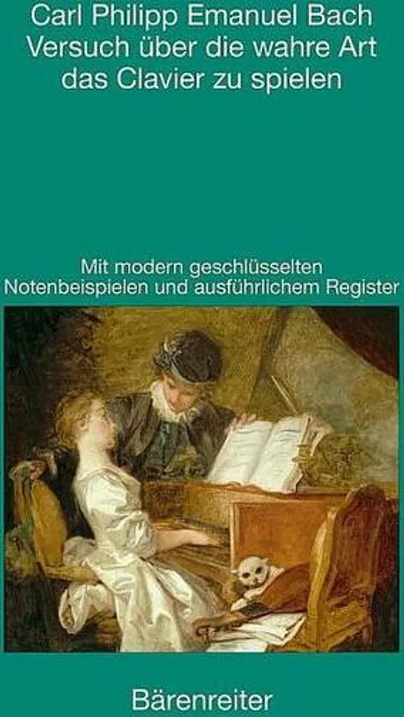 Versuch über die wahre Art das Clavier zu spielen de CPE Bach en relié