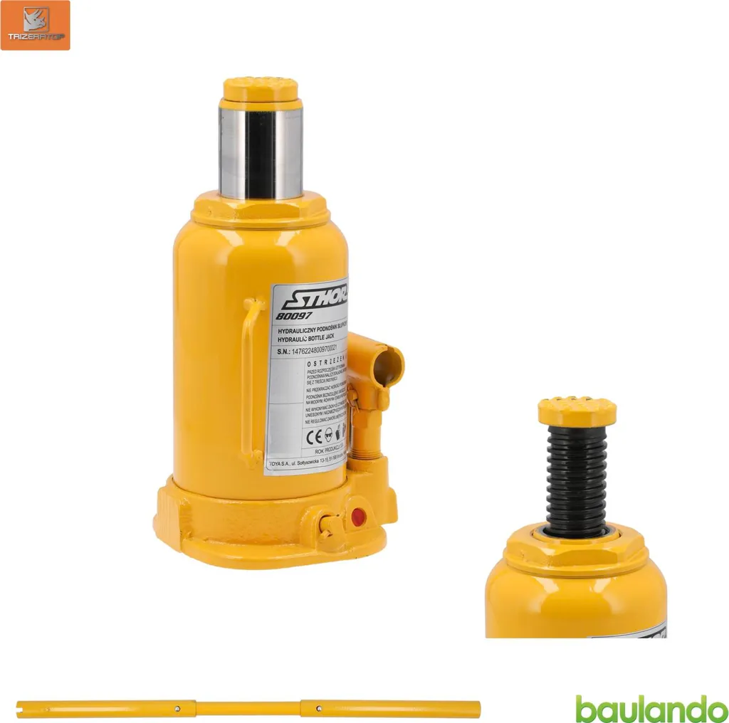 Martinetto Idraulico 3t Professionale | Cric a Carrello per SUV e Officina - 1
