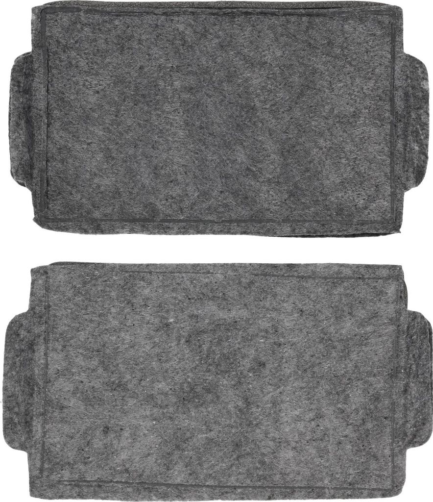 Bluparts 10108229 Kohlefilter Set passend für Miele DKF19-1 9231860 in Dunstabzugshaube 2Stk