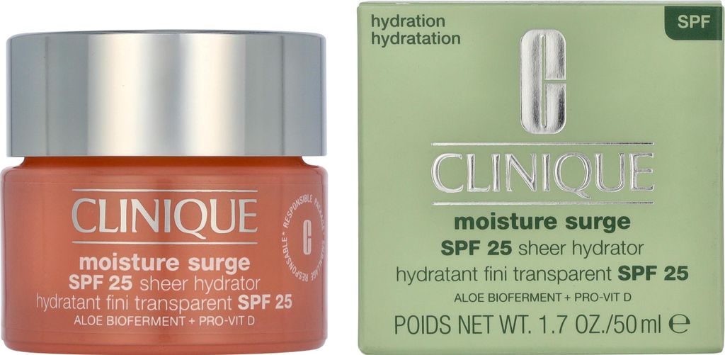 Clinique Moisture Surge SPF25 Idratante trasparente Immagine del prodotto 