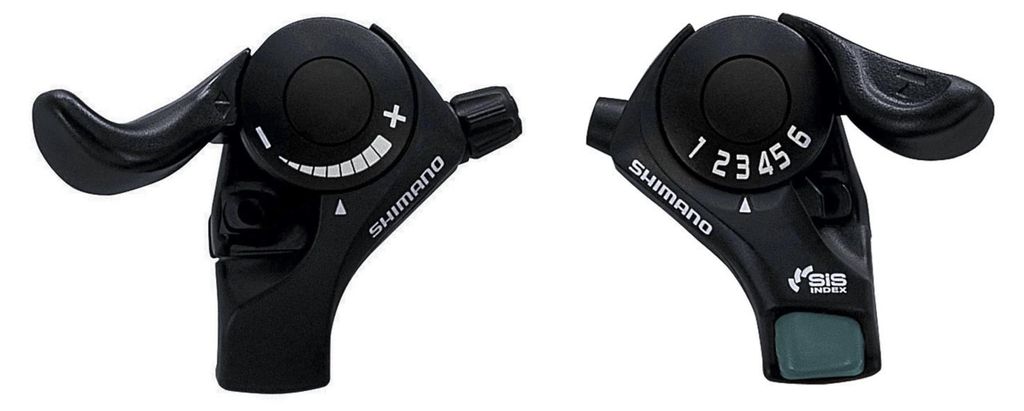 Shimano Schalthebel Set SLTX30 rechts + links für 6-Gang Produktbild 